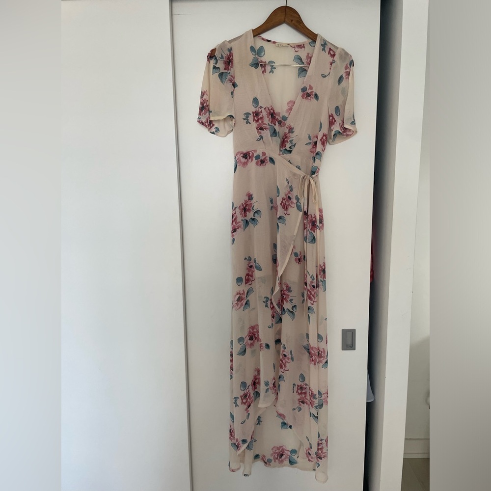 Floral Wrap Dress - Small
